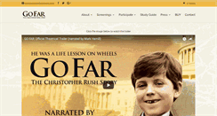Desktop Screenshot of gofarmovie.com